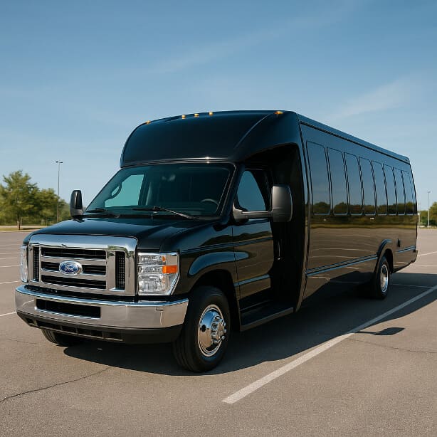 Charter Bus Rental Gastonia 18 Passenger Minibus