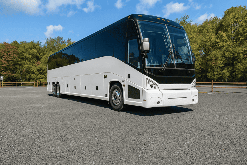 picture of Charter Bus Rental Gastonia coach bus